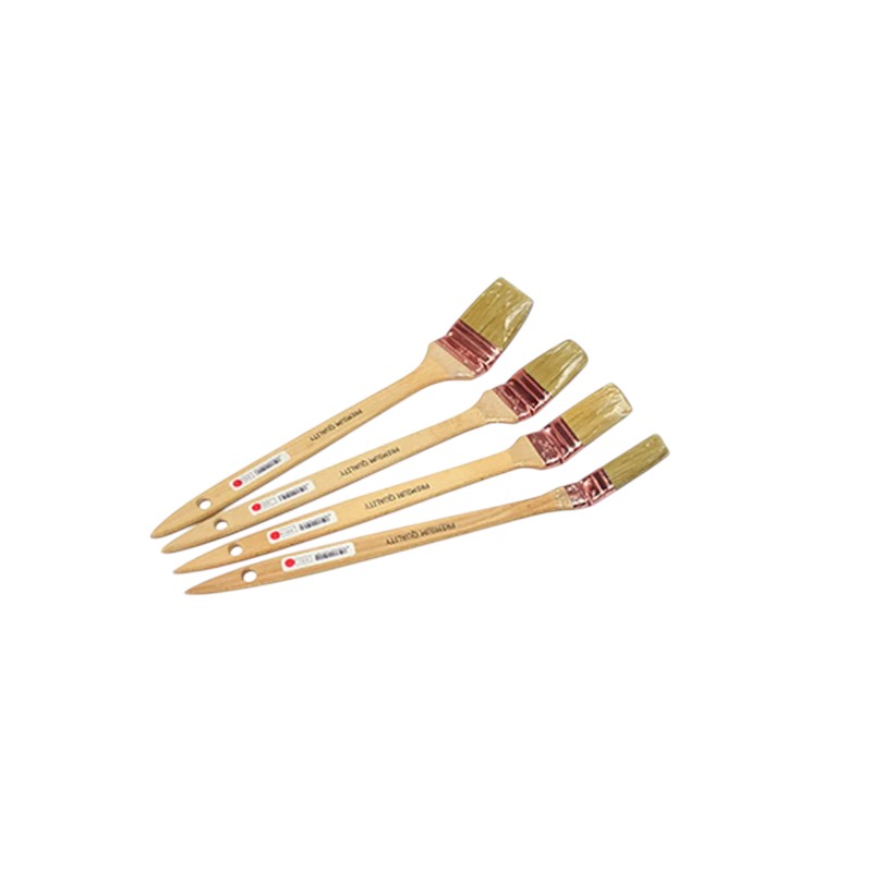 Pinceau radiateur en bois soie blonde n°1